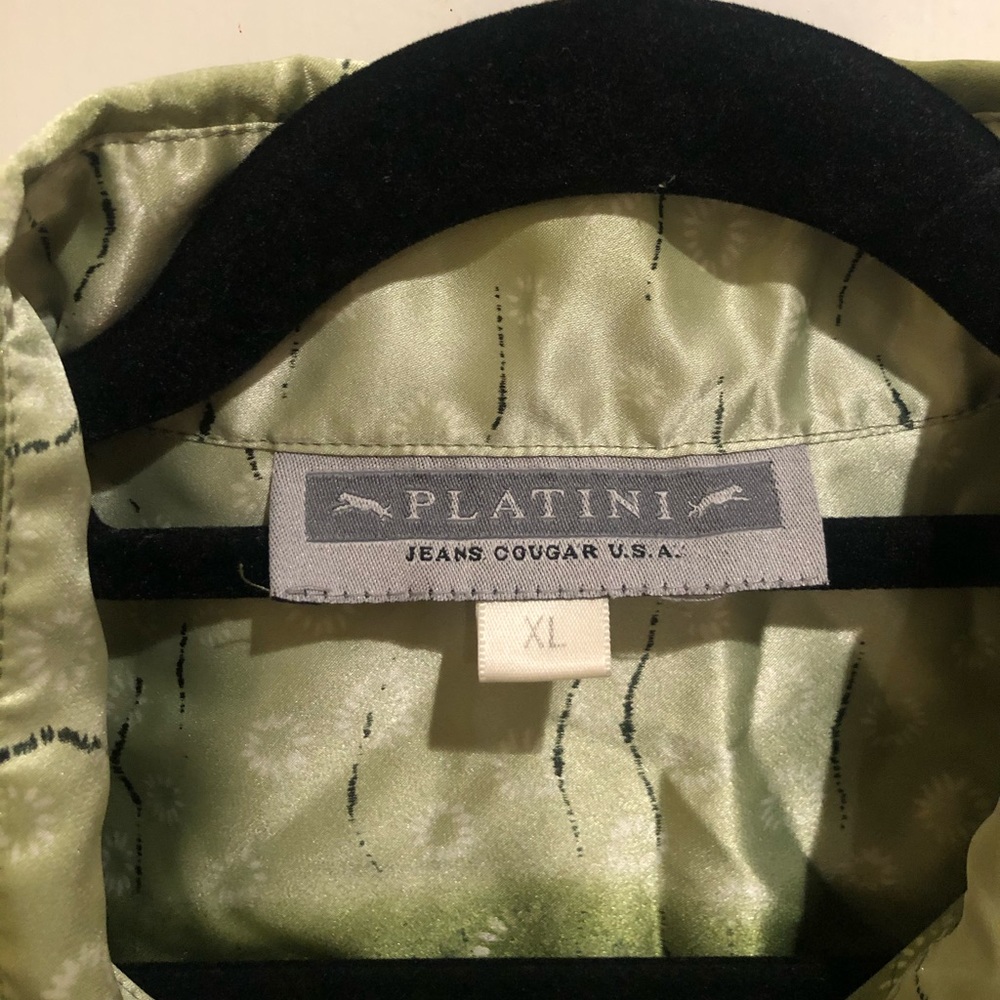 Vintage PLATINI DRESS SHIRT
